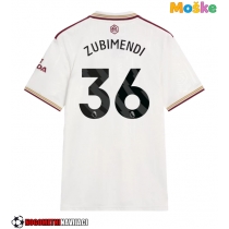 Moške Nogometnih dresov Arsenal Martin Zubimendi #36 Tretji 2025-26 Kratki rokavi